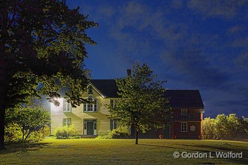 Heritage House Museum_20328-9.jpg - Photographed at first light in Smiths Falls, Ontario, Canada.